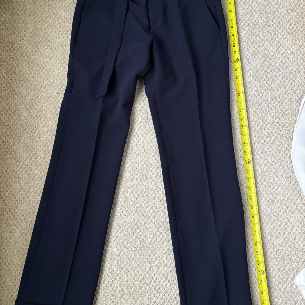 Banana Republic Navy belted Trousers size 6